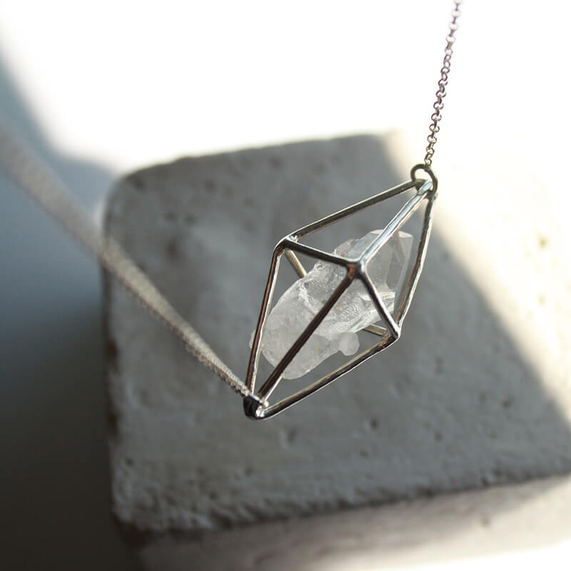 Octahedron Cuarzo Cristal