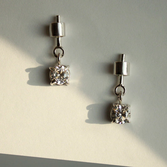 Barrel White Zirconita